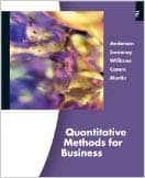 Official Test Bank for Quantitative Methods for Business By Anderson 11th Edition