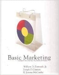 Official Test Bank for Basic Marketing by Perreault 16th Edition