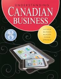 Official Test Bank for Understanding Canadian Business By Nickels 8th Canadian Edition