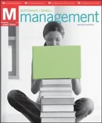 Official Test Bank for M: Management By Bateman 2nd Edition