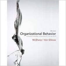 Official Test Bank for Organizational Behavior By McShane 5th Edition