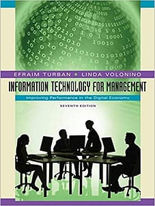 Official Test Bank for Information Technology for Management Improving Performance in the Digital Economy by Turban 7th Edition