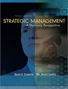 Strategic Management Concepts & Cases by Dyer [Test Bank File]