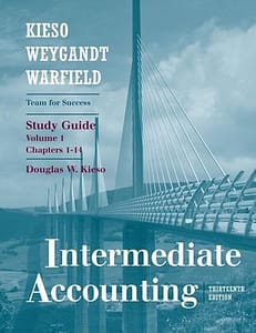 Official Test Bank for Intermediate Accounting by Kieso 13th Edition