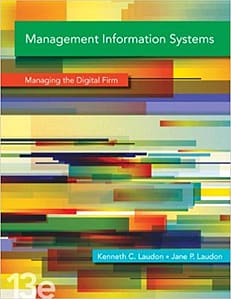 Official Test Bank for Management Information Systems by Laudon 13th Edition