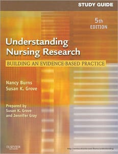 Understanding Nursing Research Burns 5th Edition. test bank