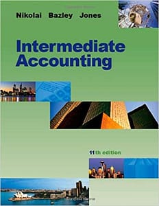 Official Test Bank for Intermediate Accounting by Nikolai 11th Edition