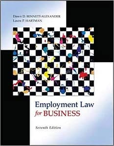Bennett - Employment Law for Business - 7th [Official Test Bank]
