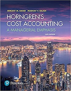 Horngren’s Cost Accounting: 16/e. test bank