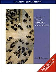 Principles of Human Resource Management Snell 15/e. test bank