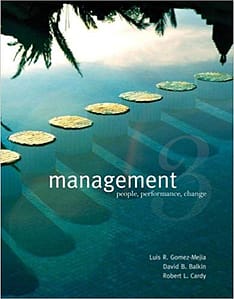 Official Test Bank for Management by Gomez 3rd Edition