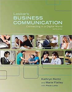 Rentz - Business Communication: 12th [Test Bank File]