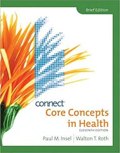 Official Test Bank for Core Concepts in Health, Brief by Insel 11th Edition