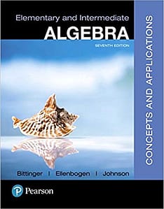 Official Test Bank for Intermediate Algebra Concepts and Applications by Bittinger 7th Edition