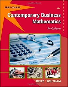 Contemporary Business Mathematics for Colleges, Brief [Official Test Bank]