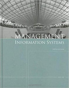 Official Test Bank for Management Information Systems Oz 6th Edition