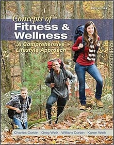 Official Test Bank for Concepts of Fitness and Wellness by Corbin 10th Edition