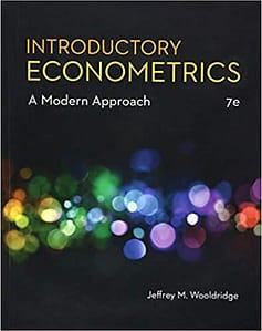 Introductory Econometrics by Wooldridge. test bank