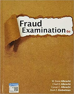 Fraud Examination by Albrecht. test bank questions