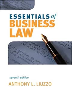 Liuzzo - Essentials of Business Law (Career) - 7th (Online Test Bank)