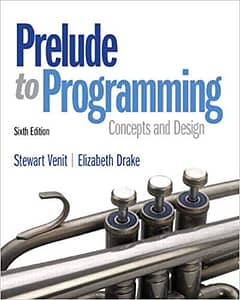 Prelude to Programming by Venit Test Bank