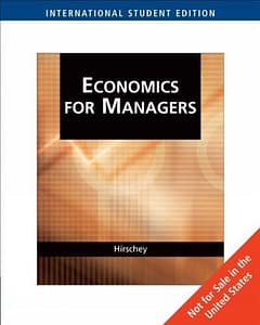 Economics For Managers Hirschey 11th Test Bank