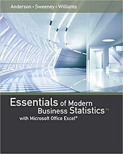 Essentials of Modern Business Statistics by anderson. test bank