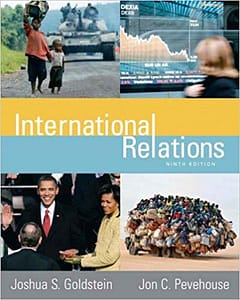 Official Test Bank for International Relations By Goldstein 9th Edition