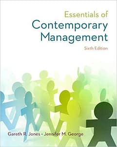 Official Test Bank for Essentials of Contemporary Management By Jones 6th Edition