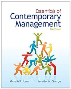 Official Test Bank for Essentials of Contemporary Management By Jones 5th Canadian Edition