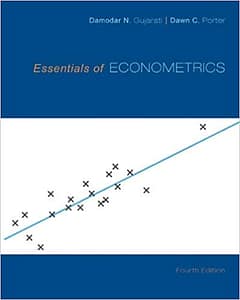 Official Test Bank for Essentials of Econometrics By Gujarati 4th Edition