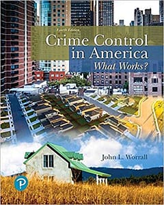 crime control in america worrall test bank