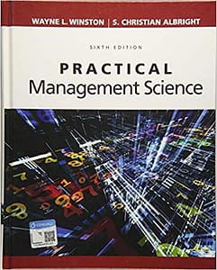 Practical Management Science by Winston 6/e test bank