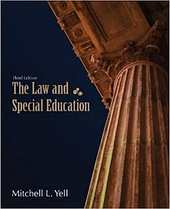 The Law and Special Education Yell 3rd [Test Bank File]