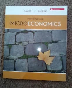 Principles of Microeconomics - Sayre 8th Canadian. test bank