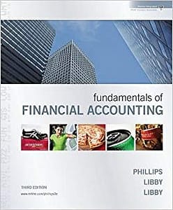 Phillips's Fundamentals of Financial Accounting test bank