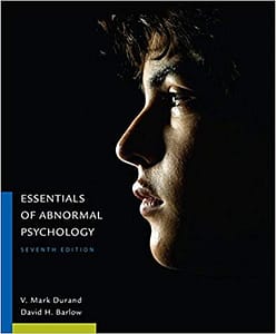 Official Test Bank for Essentials of Abnormal Psychology by Durand 7th Edition