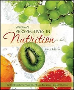 Byrd - Wardlaws Perspectives in Nutrition - 9th - Test Bank