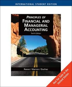 Principles of Financial & Managerial Accounting Warren. test bank.