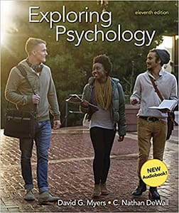 Exploring Psychology - Myers - 11e (Test Bank)