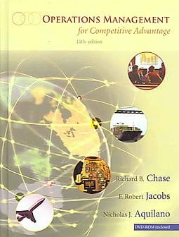 Official Test Bank for Operations Management for Competitive Advantage By Chase 11th Edition