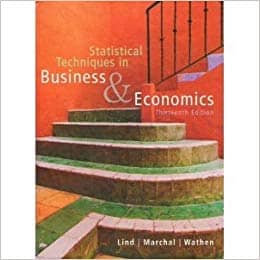 Official Test Bank for Statistical Techniques in Business and Economics by Lind 13th Edition