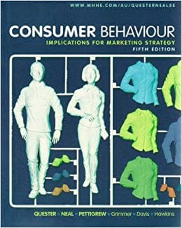 Official Test Bank for Consumer Behaviour by Quester 5th Edition