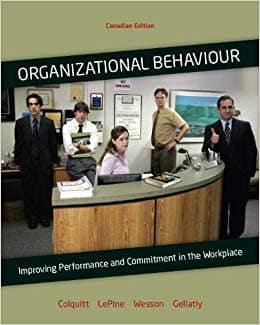 Official Test Bank for Organizational Behaviour By Colquitt 1st Canadian Edition