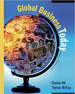 Official Test Bank for Global Business Today by Hill 3rd Canadian Edition