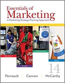 Official Test Bank for Essentials of Marketing by Perreault 14th Edition