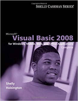 Official Test Bank for Microsoft® Visual Basic 2008 Comprehensive by Conhelly 1st Edition