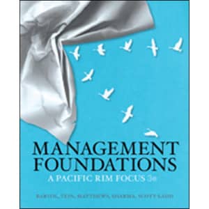 Official Test Bank for Management Foundations By Bartol 3rd Edition