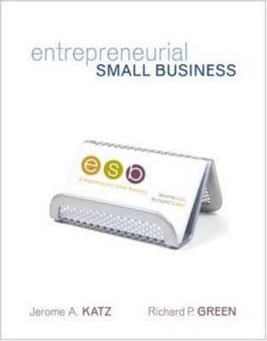 Official Test Bank for Entrepreneurial Small Business By Katz 1st Edition