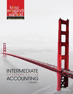Official Test Bank for Intermediate Accounting by Kieso 15th Edition